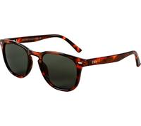 I Need You Sonnenbrille MAUI für Damen & Herren eckig groß, UV-400 Schutz, aus recycelten Materialien gefertigt, rückseitig entspiegelt, mit Federscharnieren, inkl. Etui & Tuch, Havanna