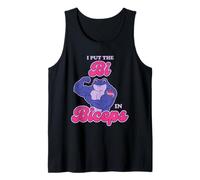 I Put The Bi In Bizeps Funny Buff Frog Gym Tank Top