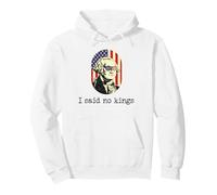 I Said No Kings in America Flag,US Democracy No King Protest Pullover Hoodie