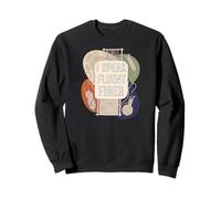 I Speak Fluent Fiber Funny Weaver Knitting Yarn Craft Sweatshirt