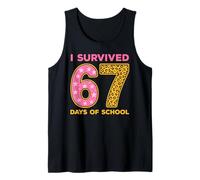 I Survived 67 Days of School Funny Six Seven Student Teacher Tank Top