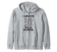I Survived 67 Days of School Six Seven Teacher Kids Kapuzenjacke