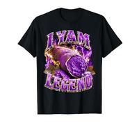 I Yam Legend Bootleg Meme Ube Pun Purple Yam Dad Witz Preisgünstiges Grafik-T-Shirt