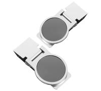 ibasenice 2 Stück Schlanke und Moderne Geldklammern aus Edelstahl mit Rundem Design Tragbar und Schützt Geldscheine für Vordertasche