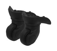 ibasenice 2stücke Ersatzrollen Für Koffer Universalrollen Kofferräder Mit Geräuscharmer Technologie Schwenkrollen Für Reisekoffer Und Gepäck Robuste Lenkrollen Für Trolleys