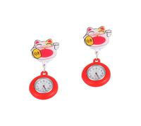 ibasenice 2stücke Telescopic Schwesternuhr Praktische Und Elegante Taschenuhr Für Pflegekräfte Mit Klarem Ziffernblatt Für Präzise Zeitmessung Für Ärzte Und Langlebig Und Tragbar