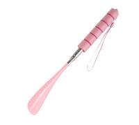 ibasenice Ausziehbarer Schuhlöffel aus Edelstahl mit Teleskopstiel 30 80Cm Geeignet für Erwachsene und Senioren im Haushalt (Rosa 1 Stück)
