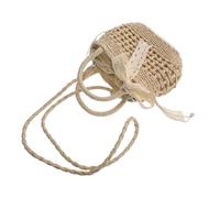 ibasenice Boho Strohtasche Damen Gewebte Umhängetasche Leicht Vielseitig Für Strand Urlaub Alltag Hobo Bag Crossbody Handtasche In Cremeweiß Mit Großem Fassungsvermögen