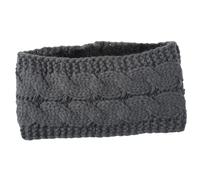 ibasenice Damenstrickstirnband Breit Winterstirnband Aus Wolle Elastisches Stirnband Mit Ohrenwärmer Gestricktes Stirnband Für Damen Warames Für Alltag Und Sport