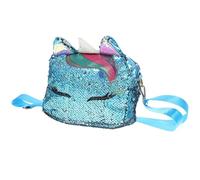 ibasenice Elegante Einhorn Förmige Pailletten Umhängetasche aus Pu Leder für Mädchen mit Multifunktionalem Design und Einfachem Reinigungskomfort für Freizeit und Strand