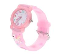 ibasenice Kinder Quarzuhr mit Einhorn Motiv Rosa PC Armbanduhr Komfortabel Modisch für Mädchen und Kinder Geeignet für Weihnachten und Festivals