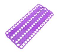 ibasenice Kunststoff Stickgarn Organizer Einfach zu Verwenden mit 37 Löchern 3 Stück Vielseitiger Fadenorganisator für Kreuzstich und Nähprojekte