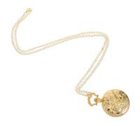 ibasenice Retro Metall Taschenuhr Herren Damen Große Digitaluhr mit Deckel Vintage Stil für Ältere Menschen