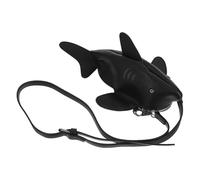 ibasenice Umhängetasche Damen Tiermotiv Hai aus PU Weiche Cartoon Schultertasche für Alltag und Freizeit 1 Stück Zufälliger Stil