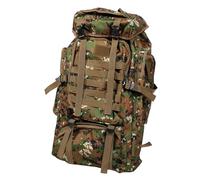 ibasenice Wasserdichter Outdoor Rucksack aus Oxford Großer Camping und Wanderrucksack Strapazierfähiger Trekkingrucksack mit Atmungsaktiven Schultergurten für Damen und Herren