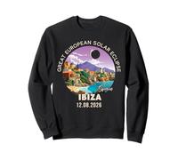 Ibiza, Spain Great European Solar Eclipse 2026 Sweatshirt