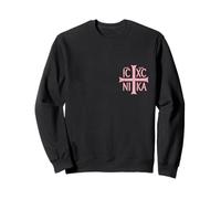 IC XC Nika Kreuz Christogramm Orthodox Christian Girl Woman Sweatshirt