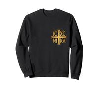 IC XC Nika Kreuz Christogramm Orthodox Christian Jesus Christus Sweatshirt