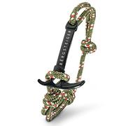 ICE AXE Armband für Herren & Damen mit Eispickel - hochwertiges Stoffarmband - Bracelet geflochten - Armbänder aus Stoff - ideales Bergsteiger Geschenk (Olivegrün)