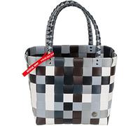 ICE-BAG Evergreen Original Shopper 5009 Witzgall Einkaufskorb 33x28x18cm grau-weiss-braun