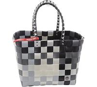 ICE-BAG Shopper "5010-52" Klassiker Original Witzgall Einkaufstasche Einkaufskorb - schwarz,grau,silber