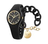 Ice Glitter - Black - Numbers - Extra small - 3H + Jewellery - Chain Bracelet - Black