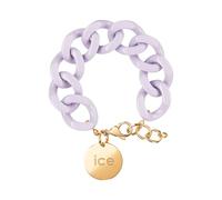 ICE - Schmuck -Kettenarmband für Damen in Acetat, befestigt mit einem goldenen Medaillon - Länge 19 cm