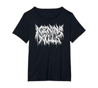 Ice Nine Kills Logo T-Shirt, Damen Große Größen, Schwarz, 6X