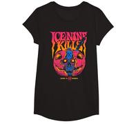Ice Nine Kills Pumpkin Head T-Shirt, Mädchen, Schwarz, XS