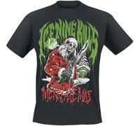 Ice Nine Kills Santa T-Shirt schwarz in L