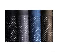 Ice Silk Herren Trunks Unterwäsche Boxershorts mit weichem Stoff, atmungsaktiver Tasche und Flatlock-Nähten (XXL A)