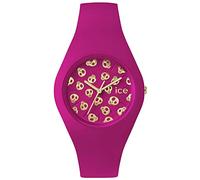 Ice Skull Unisex Uhr analog Quarzwerk mit Silikon Armband Ice.SK.Dam.U.S.15