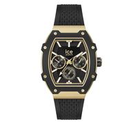 Ice-Watch - Ice boliday Black Gold - Schwarze Damenuhr mit Silikonarmband - 022865 (Small)