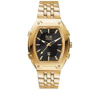 Ice Watch Damen Analog Quarz Armbanduhr Ice boliday - Black - Full Steel Shiny