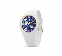 Ice-Watch Analoguhr Damen ICE Flower Digital purple Small weiß lila 021734