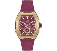 Ice-Watch - Ice boliday Gold Burgundy - Rote Damenuhr mit Silikonarmband - 022868 (Small)