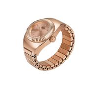 ICE-WATCH - Chouchou Roségold - Roségoldene Damenuhr mit Ring und ausziehbarem Edelstahlarmband - 025519 (15 mm)