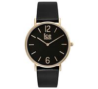 ICE-WATCH - CITY tanner Black Gold - Schwarze Damenuhr mit Lederarmband - 001503 (Small)