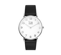 ICE-WATCH - CITY tanner Black Silver - Schwarze Herren/Unisexuhr mit Lederarmband - 001502 (Small)