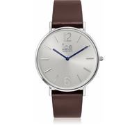 Ice-Watch - City Tanner Brown Silver - Braun Herrenuhr mit Lederarmband - 001519 (Medium)