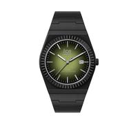 Quarzuhr ICE-WATCH "ICE power", schwarz (schwarz, schwarz, grün), Armbanduhren, Herren, Quarzuhr, Armbanduhr, Herrenuhr, Kunststoffarmband, analog (94096206-0) schwarz, schwarz, grün