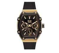 Ice-Watch - Ice boliday Black Gold - Schwarze Damenuhr mit Silikonarmband - 022865 (Small)