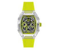 ICE-WATCH - Ice boliday Clear Yellow SKEL Plastic - Montre Jaune Pour Homme Avec Bracelet en Silicone - 024286 (Medium)
