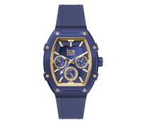 ICE-WATCH - Ice boliday Digital Blue Alu - Blaue Damenuhr aus Aluminium mit Silikonarmband - 023802 (Small)