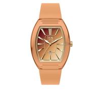 ICE-WATCH - Ice boliday Dome Peach Cherry Sunset - Orange Damenuhr mit Silikonarmband - 024036 (Small)