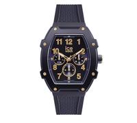 Ice-Watch - Ice boliday Gold Blue - Blaue Herrenuhr mit Silikonarmband - 023314 (Medium)