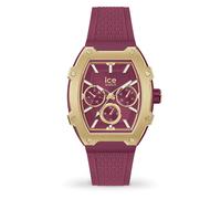 Ice-Watch - Ice boliday Gold Burgundy - Rote Damenuhr mit Silikonarmband - 022868 (Small)