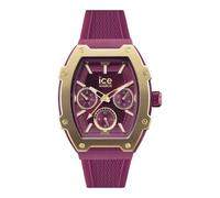 Ice-Watch - Ice boliday Gold Burgundy - Rote Damenuhr mit Silikonarmband - 022868 (Small)