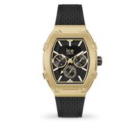 Ice-Watch - Ice boliday Golden Black - Schwarze Damenuhr mit Silikonarmband - 022866 (Small)