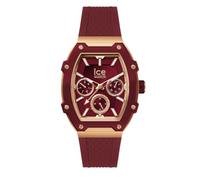 ICE-WATCH - Ice boliday Peach Cherry Alu - Rote Damenuhr aus Aluminium mit Silikonarmband - 023803 (Small)